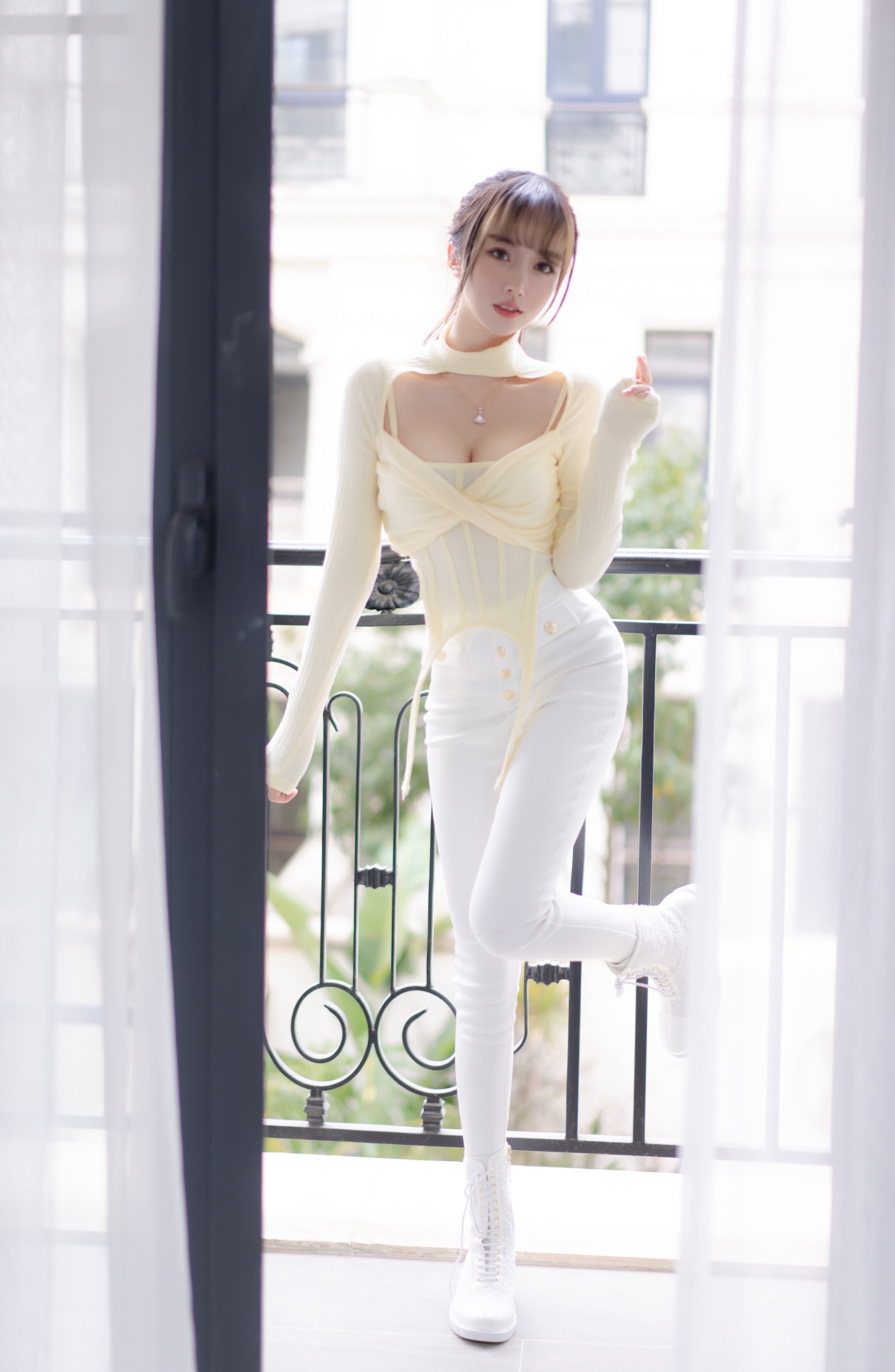 过期米线线喵 - NO.130 强制瑟瑟 [66P]-XikXak